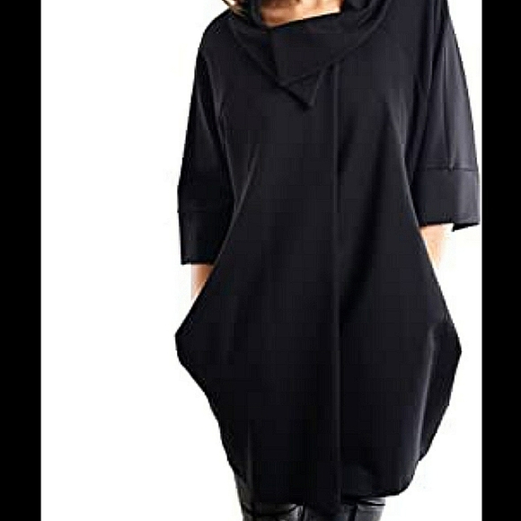 Cowl Neck Coat - Picture 3 of 4